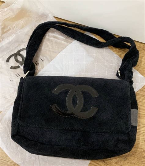 chanel precision bag black